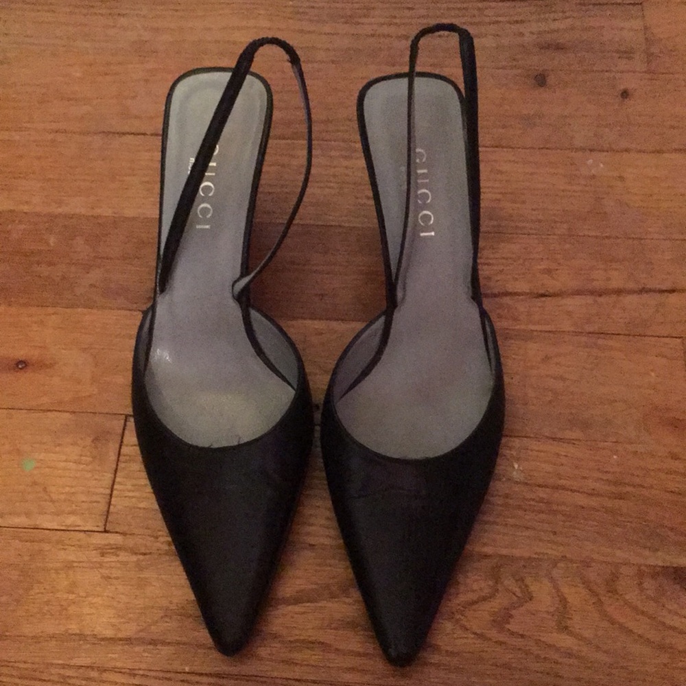 Gucci pointed toe heels